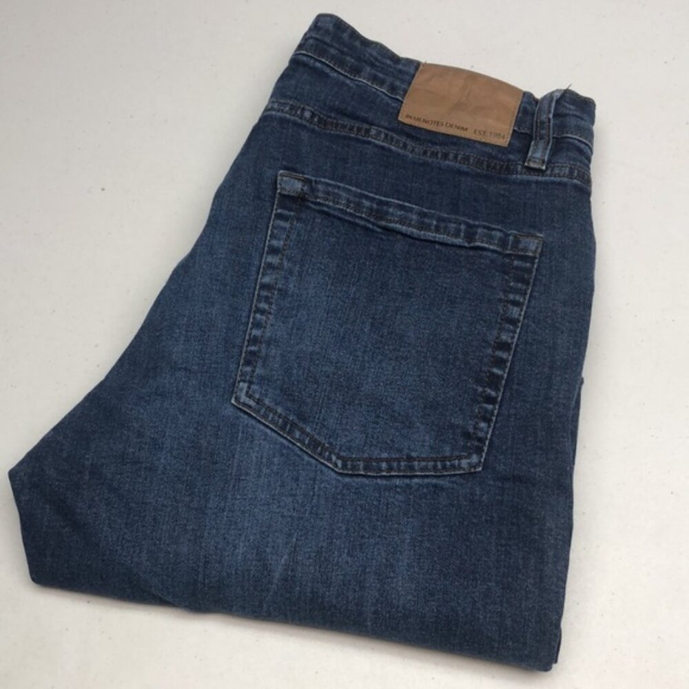 PREMIUM MENS BLUENOTES LIAM STRAIGHT LEG JEANS 34x30 ⭐️